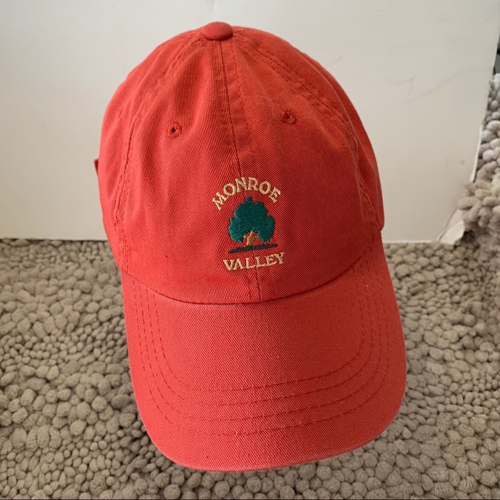 Monroe valley golf town talk  orange hat